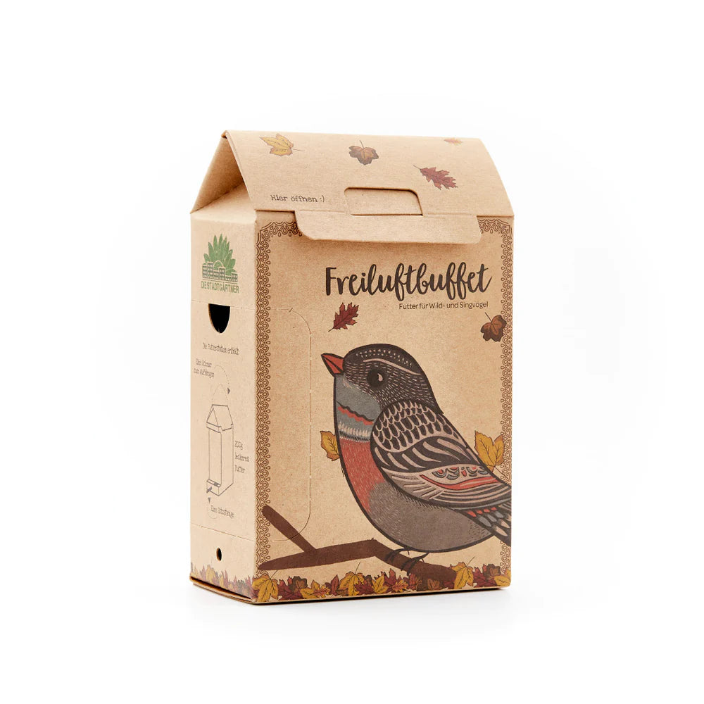 Die Stadtgärtner Freiluftbuffet Vögel BIO