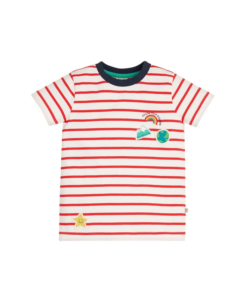 Frugi Ollie T-shirt Regenbogen